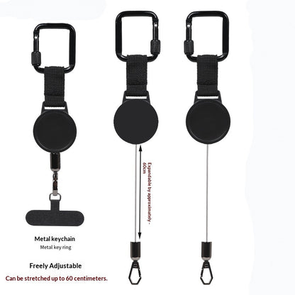 Retractable Anti‑Theft Phone Strap