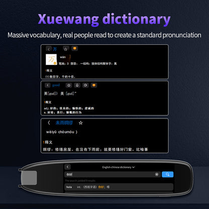 Multi-Language Photo Scanning Translation Pen