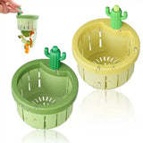 Cactus Pop-Up Sink Drain Waste Strainer