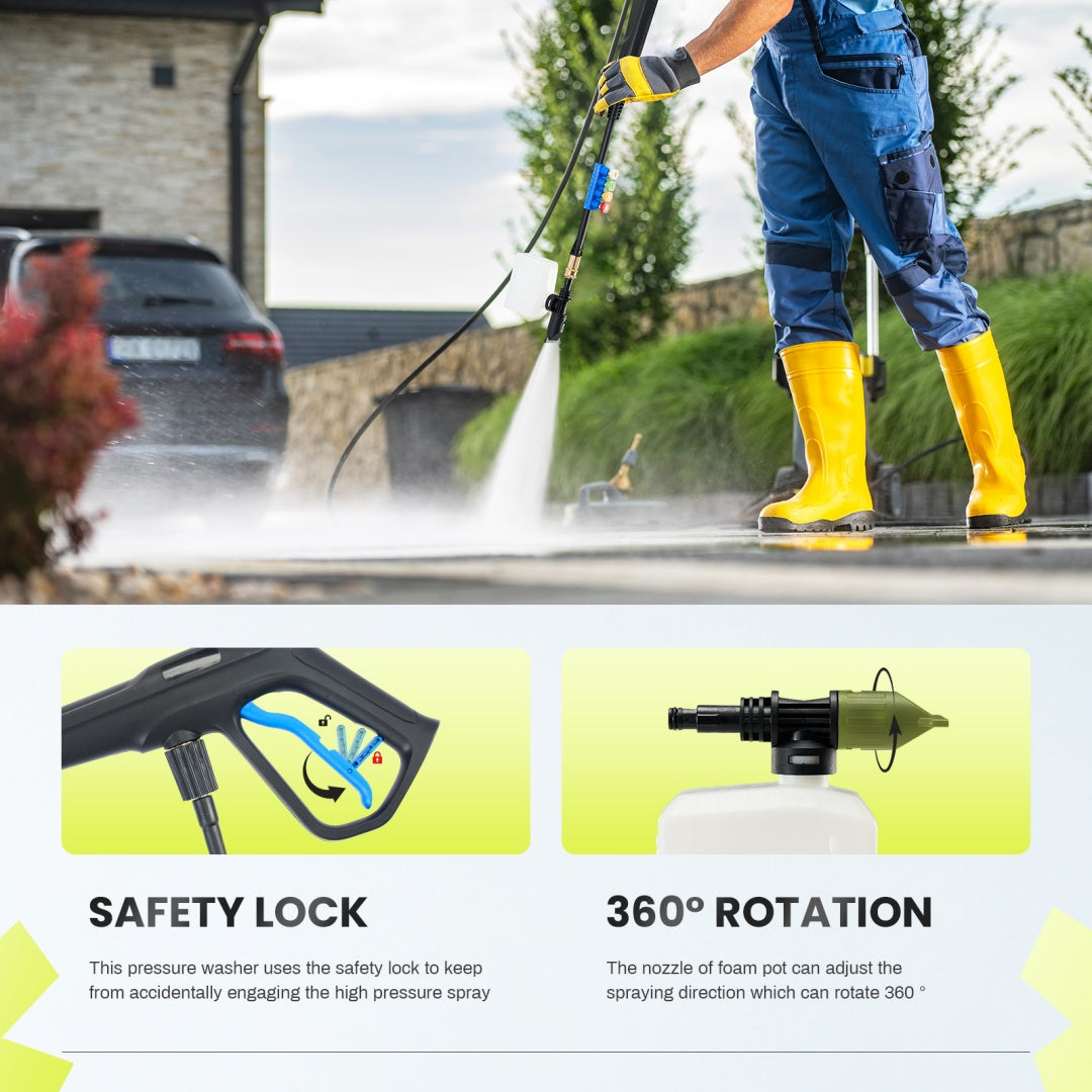 High-Pressure Electric Power Washer